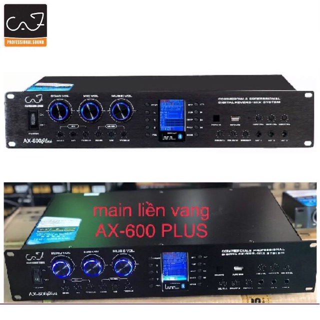 Amply main công suất liền vang CAF AX 600 plus