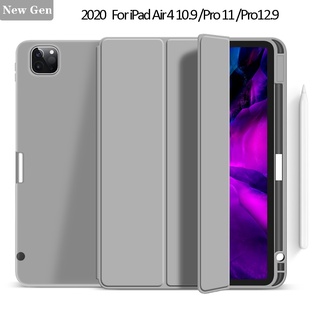 Bao Da Máy Tính Bảng Có Ngăn Đựng Bút Cho iPad M1 Pro 11 12.9 2021 Air 4 10.9 2020 Pro 12.9 4th Generation 2020 iPad Pro 11 2nd Giá Đỡ