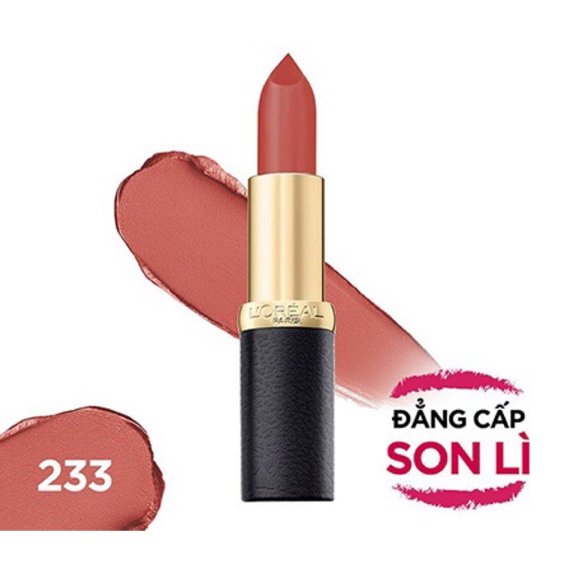 Son Thỏi Mịn Lì L'Oreal Paris Color Riche Matte Earth on Fire 3,7g