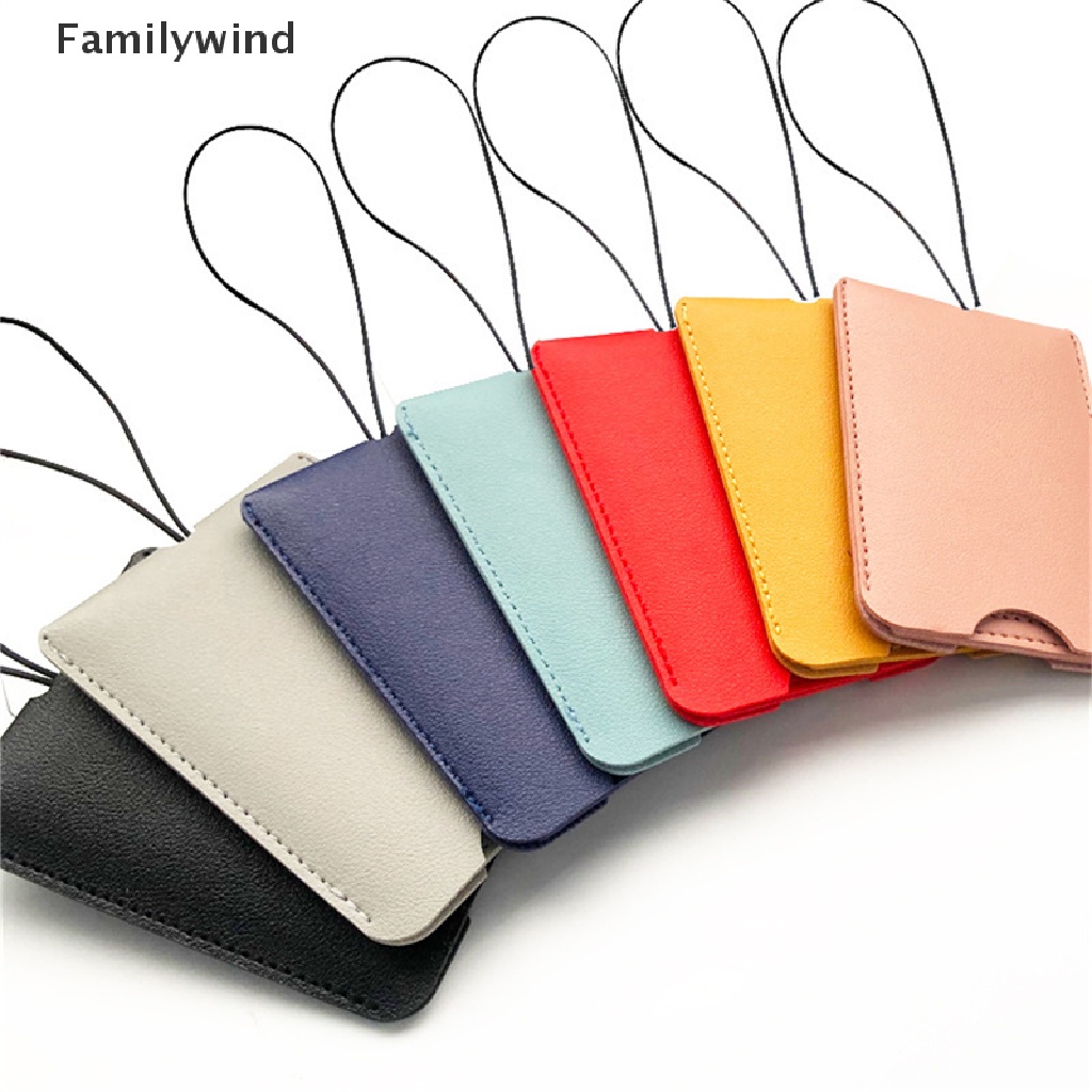 Thẻ Tên Gắn Hành Lý Bằng Da PU Nhỏ Gọn Tiện Dụng