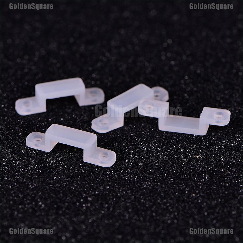 Set 50 Kẹp Nhựa Mềm 10 / 14mm Cố Định Đèn