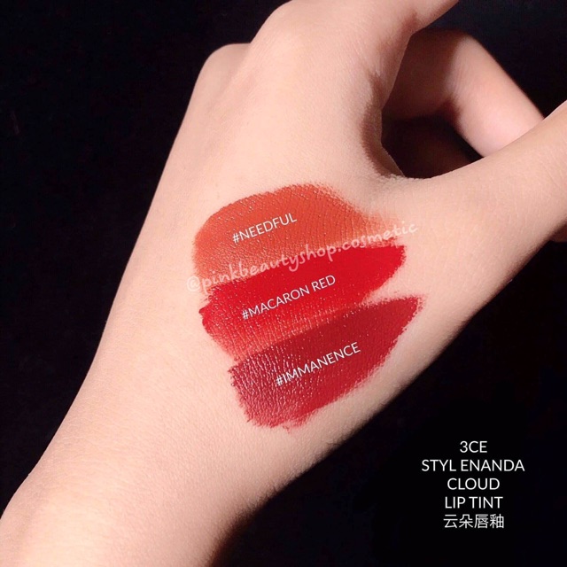 Son Kem Lì, Mịn Môi 3CE Cloud Lip Tint 4g | Thế Giới Skin Care