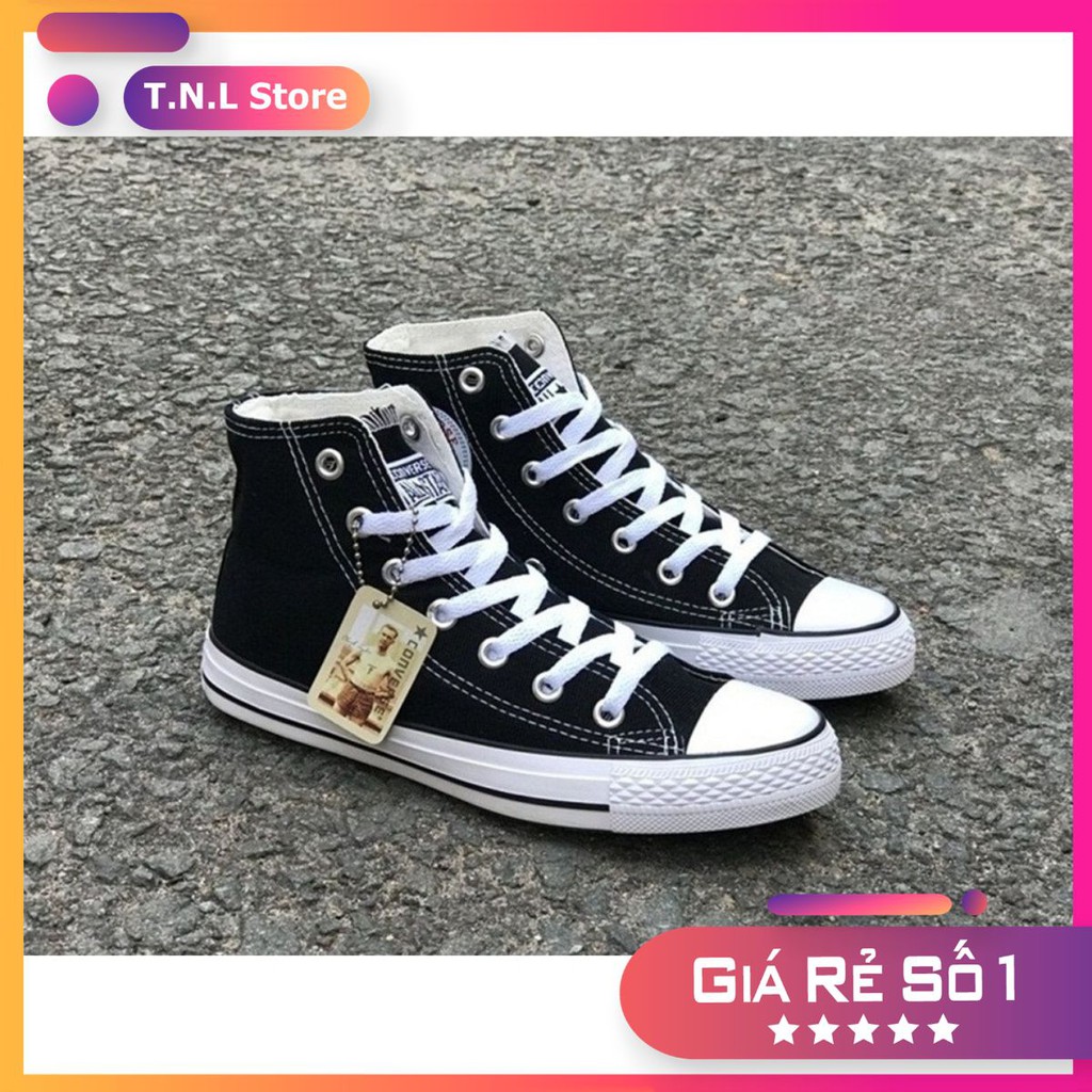 Giày CV Classic Đen Cao (Sale Cực Shock)