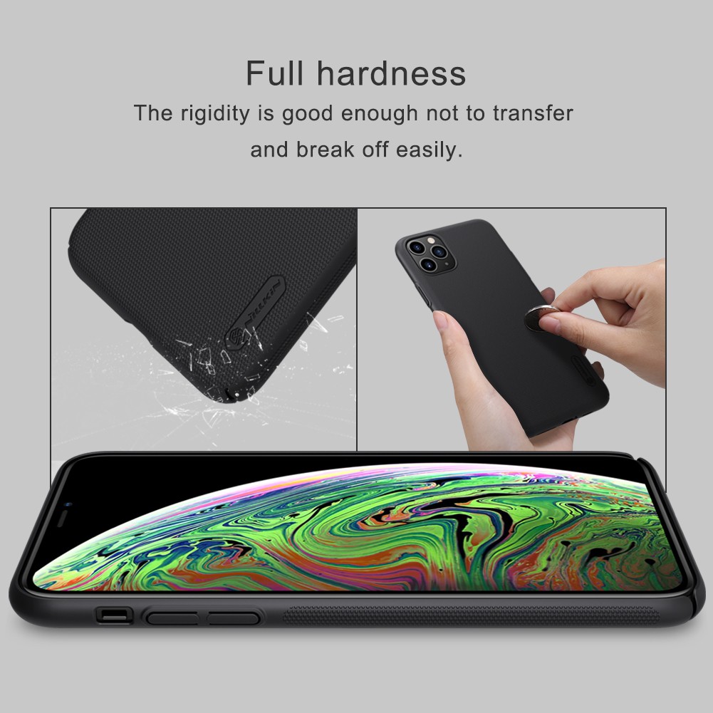 Ốp Điện Thoại Nillkin Bằng PC Cứng Mặt Nhám Chống Sốc Cho iPhone 11 / 11 Pro / 11 Pro Max