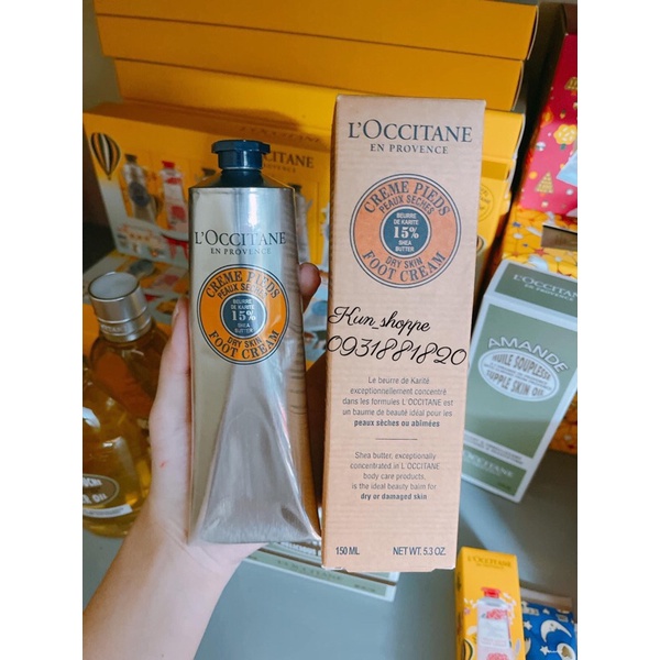 Kem dưỡng da chân Loccitane Pháp