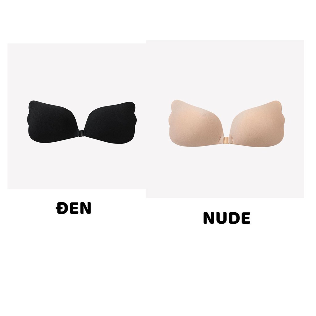 Miếng Dán Ngực ❤️FREESHIP❤️ Miếng Dán Ngực Hình Cánh Tiên tạo khe siêu dính dùng được nhiều lần