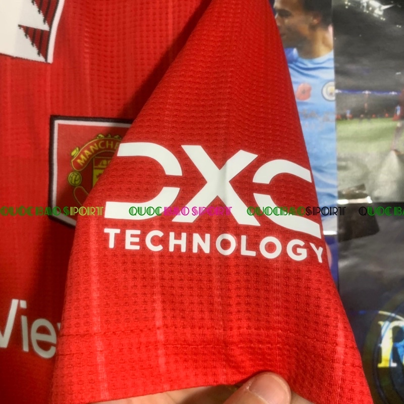 ManU  đỏ sân mùa giải 22/23-Bộ áo bóng đá bản Fan vải Thái cao cấp