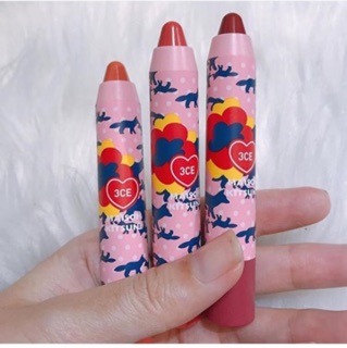 [ CÓ SẴN ] SON BÚT CHÌ 3CE MAISON KITSUNE LIP CRAYON