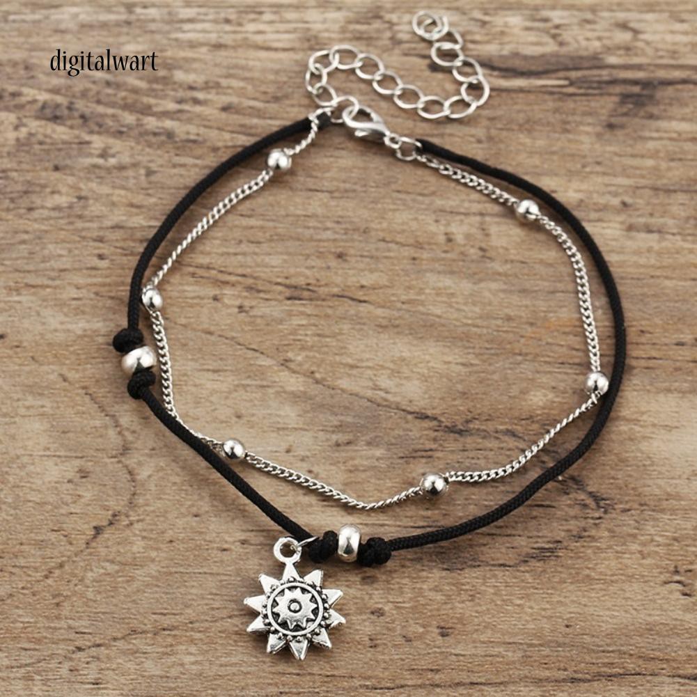 Lắc chân 2 tầng phong cách boho cho nữ | BigBuy360 - bigbuy360.vn