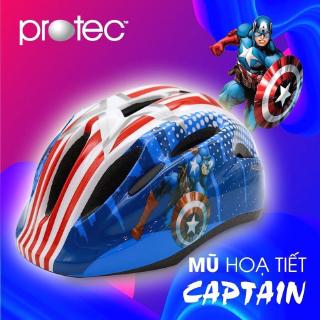 Mũ bảo hiểm trẻ em Protec Captain - Xanh
