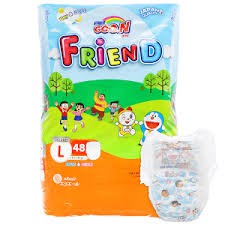 (()) Bỉm Goon Friend quần M58 L48 XL42 XXL34 ( tặng thêm 5 miếng )