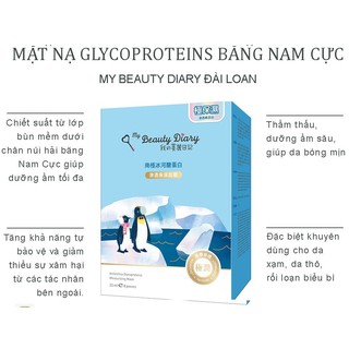 Mặt Nạ My Beauty Diary Chim Cánh Cụt ( 8 miếng/hộp )