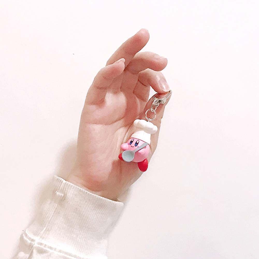 JARRED Móc Khóa Búp Bê Hoạt Hình Kirby Dễ Thương