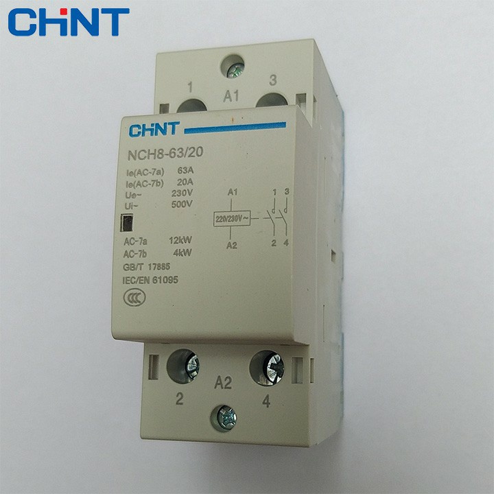 Khởi động từ 1 pha chính hãng CHINT