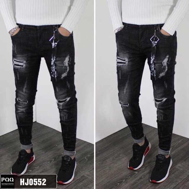 Quần jean nam cao cấp hàn quốc đẹp giá rẻ,quần bò TCS 195