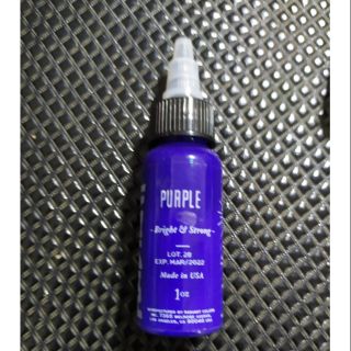 1 lọ mực màu  tím purlpre của radian xịn mỹ xăm hình tattoo nghệ thuật