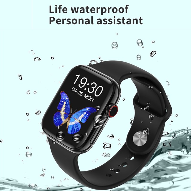 Five-color in stock F28 smart watch  COBRAFLY full screen Bluetooth call/password lock screen/custom wallpaper/for Android Apple VS HW12 / HW16 / W46 / W56 / T500 / X16 / AK76