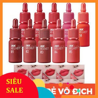 (NEW) Son kem lì Peripera Ink Airy Velvet