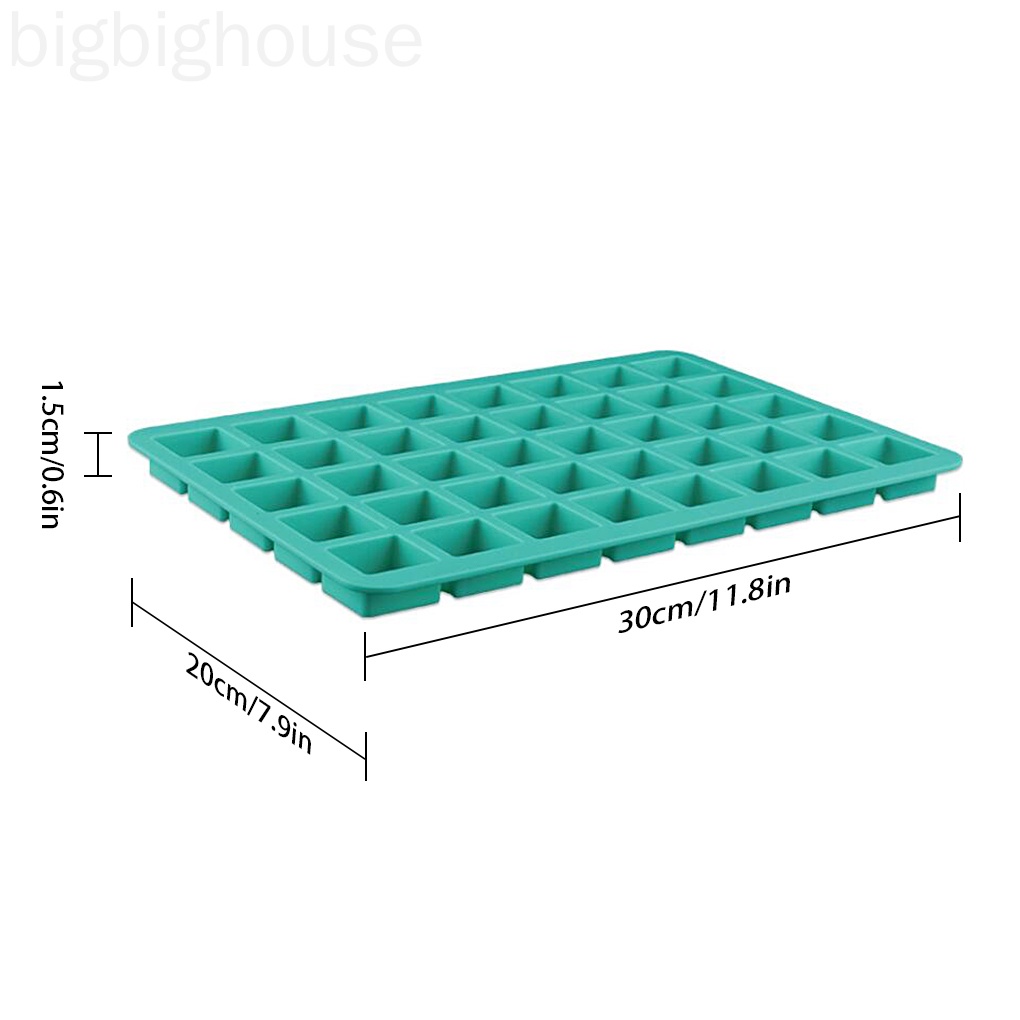 Khuôn Silicone Làm Bánh Kẹo Hình Vuông Cách Nhiệt Có Thể Tái Sử Dụng