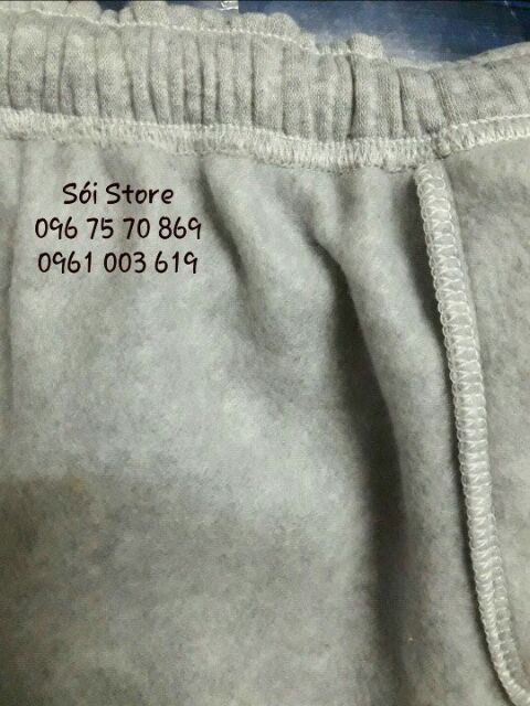 Quần JOGGER BIGSIZE lót bông cho mẹ