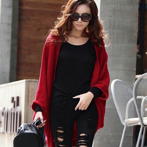 Áo khoác cardigan dệt kim tay cánh dơi dáng rộng thời trang thu đông cho nữ 1220
 | BigBuy360 - bigbuy360.vn