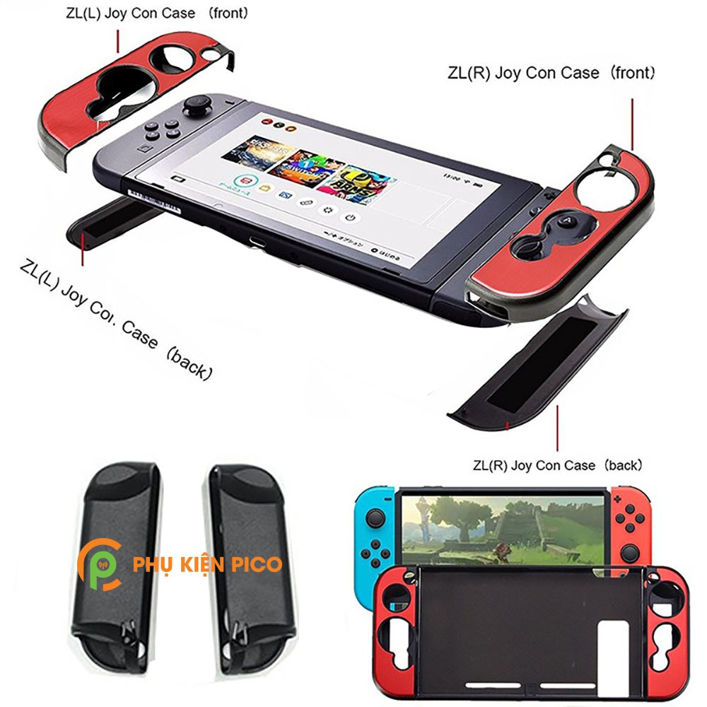 Vỏ bọc Joy-con Nintendo Switch vỏ nhôm chống sốc nhiều màu