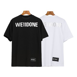 NEW Áo Thun Ngắn Tay In Logo W E Độc Đáo Cá Tính