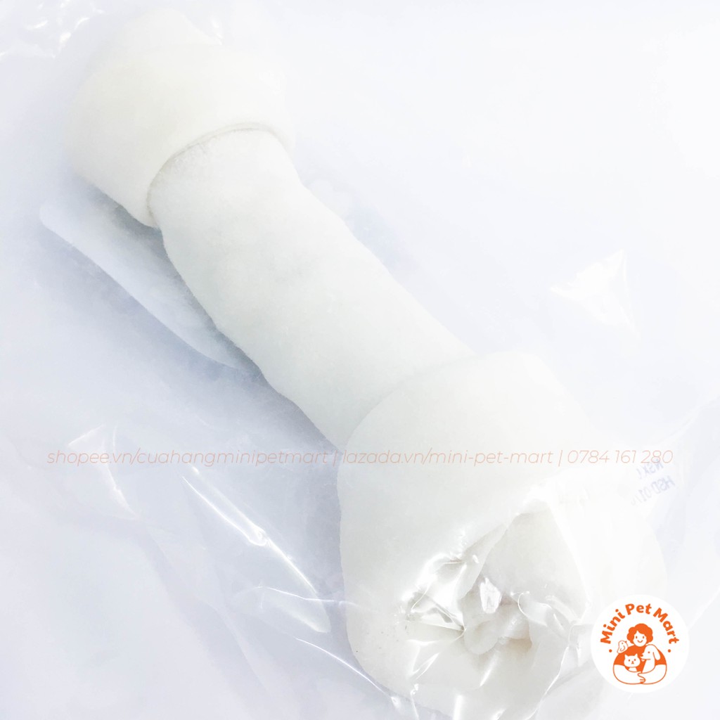 Xương gặm da bò TÀI HƯNG THỊNH 6100 (1 cái) - bánh xương, snack, bánh thưởng, xương gặm cho chó