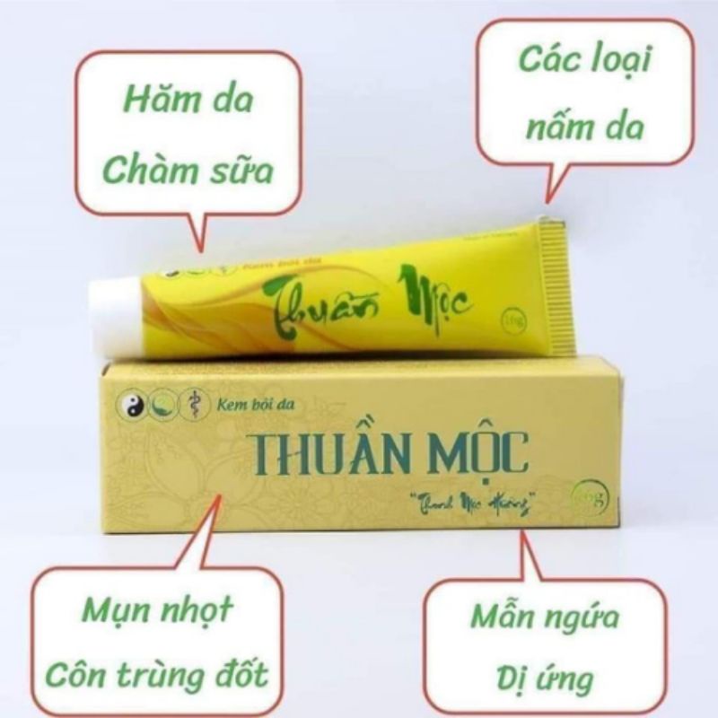 Kem bôi da Thuần Mộc Thanh Mộc Hương 16gr, dưỡng ẩm, làm dịu da