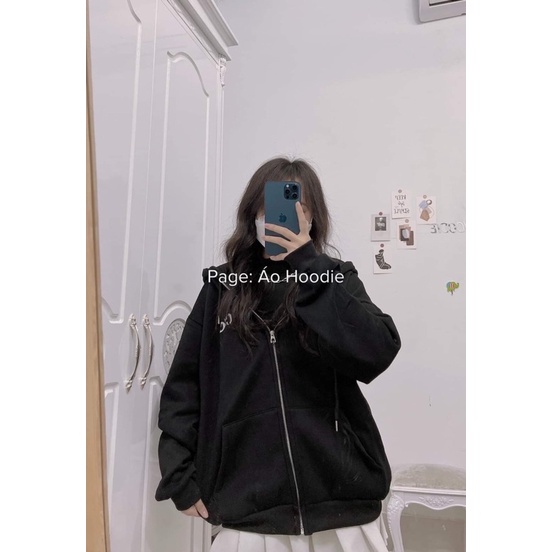 ÁO NỈ BÔNG HAIQUANG HÌNH THÊU HOT HIT SIÊU XỊN FORM TO OVERSIZE CHẤT NỈ DÀY CÓ MŨ