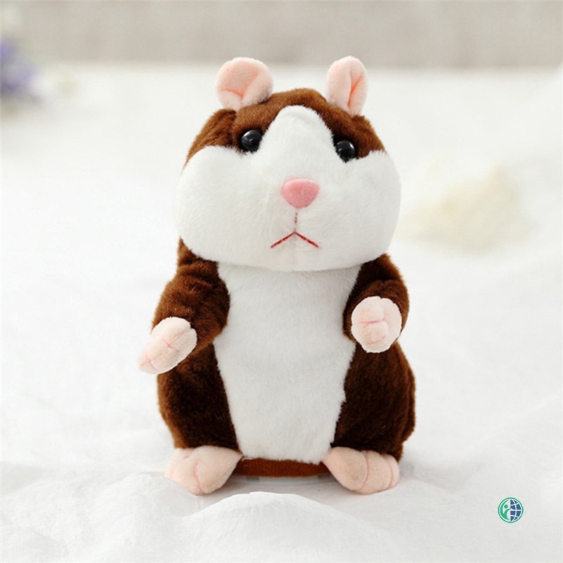 VN Chuột Hamster Nhồi Bông Biết Nói Đáng Yêu Cho Bé