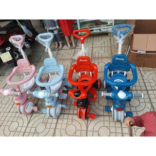 Xe Đẩy Ba Bánh Chòi Chân xe đạp cho bé. Hàng mới về