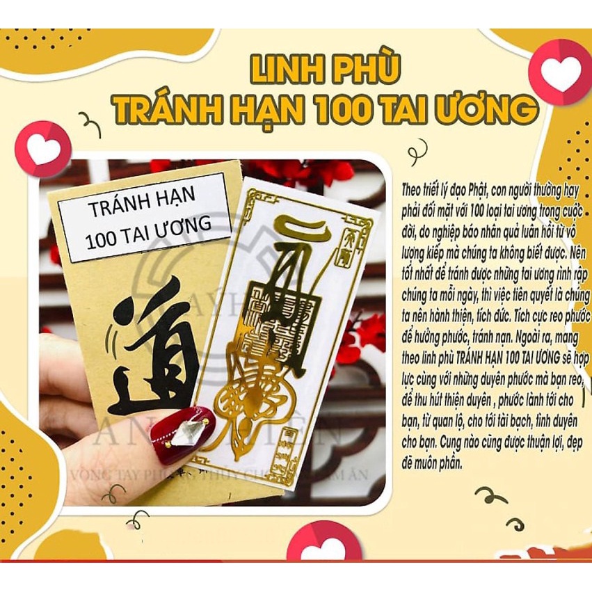 Linh phù tránh hạn 100 tai ương, Bùa trấn tránh hạn, điều xui rủi, không may mắn cho gia Chủ, tphcm