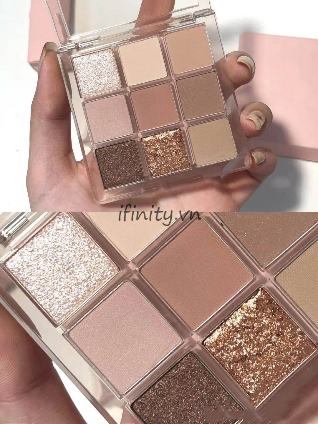 [Hàng mới về] Bảng phấn mắt Danlini 9 màu có nhũ lấp lánh hợp thời trang | BigBuy360 - bigbuy360.vn