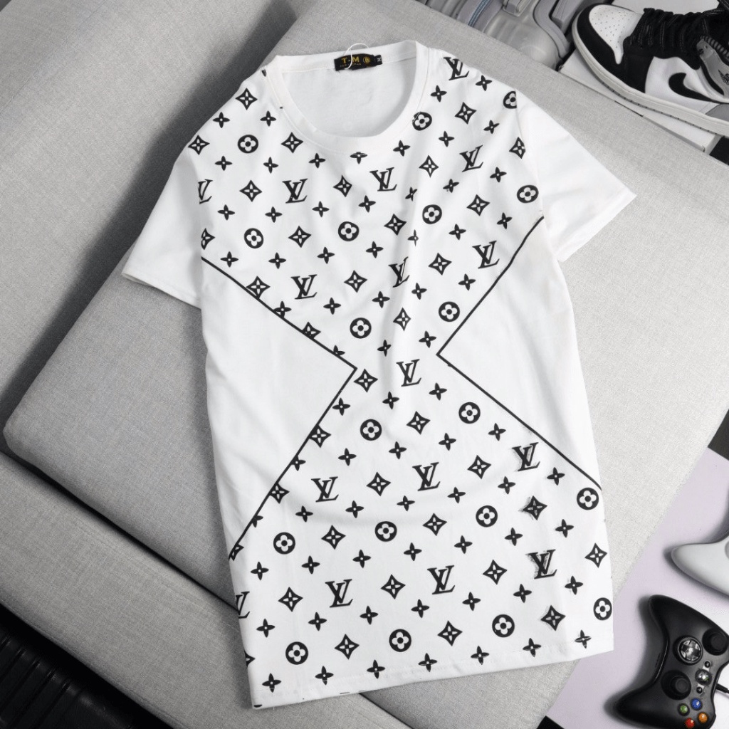 (Free Ship) Áo Thun Nam Cổ Tròn Họa Tiết Đẳng Cấp Thời Trang Cá Tính Sành Điệu VLTN Shop