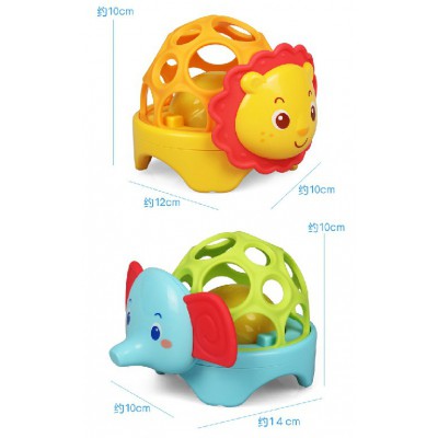 Bóng lục lạc mềm phát đèn nhạc mã 1504 Toyhouse hàng chính hãng