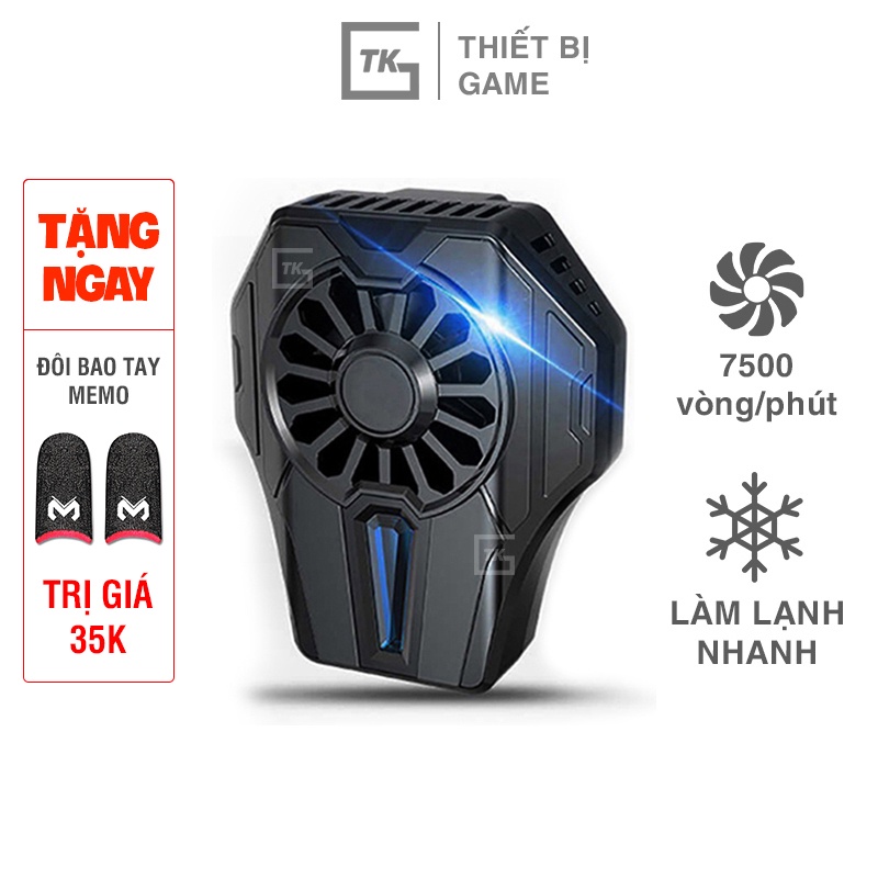 Quạt tản nhiệt gaming cho điện thoại di động MEMO DL01