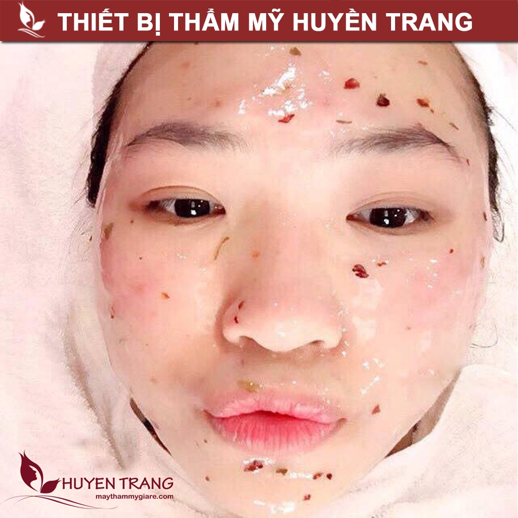 Mặt Nạ Collagen Cánh Hoa Hồng Tươi - Thẩm Mỹ Huyền Trang