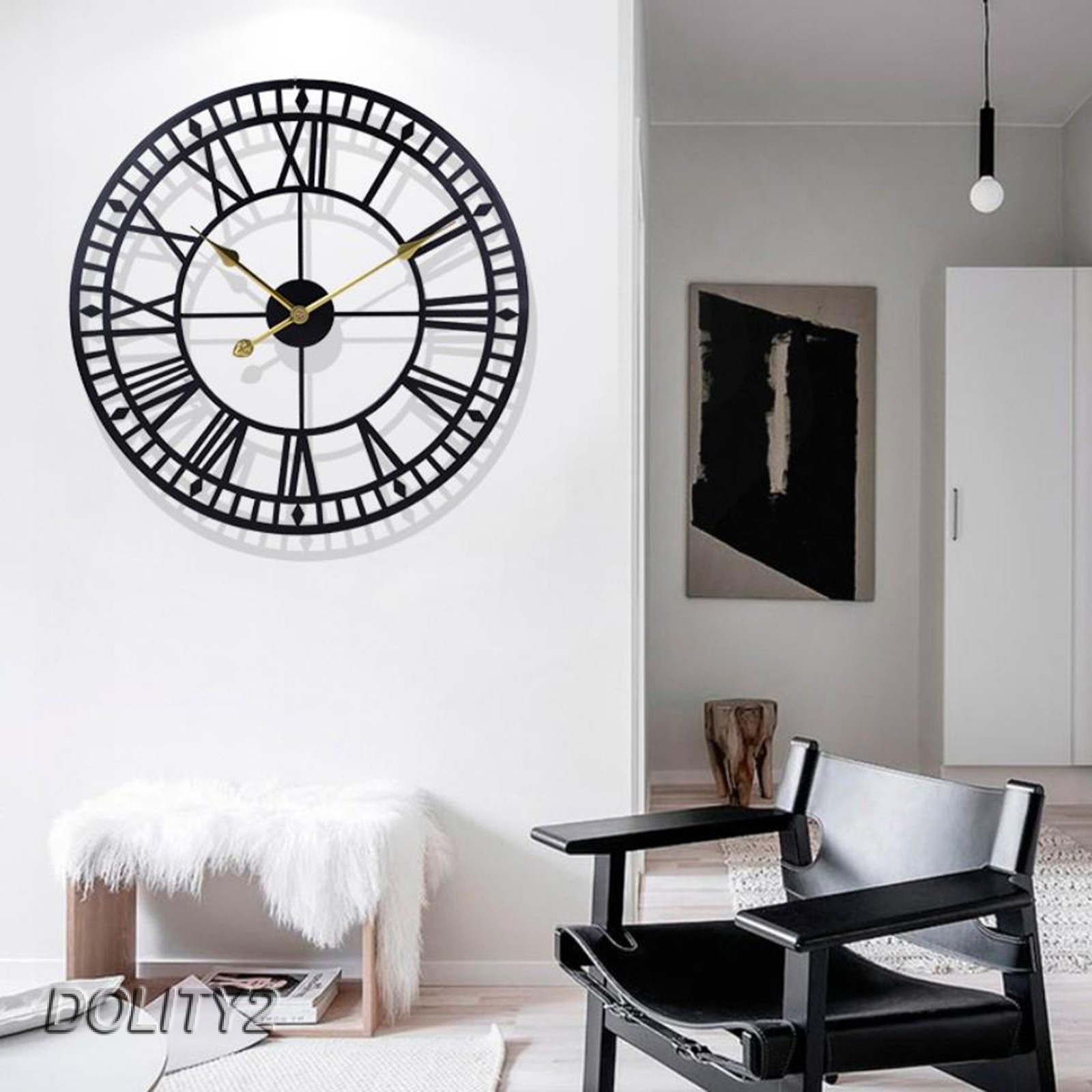 Đồng Hồ Treo Tường 40cm Phong Cách Vintage