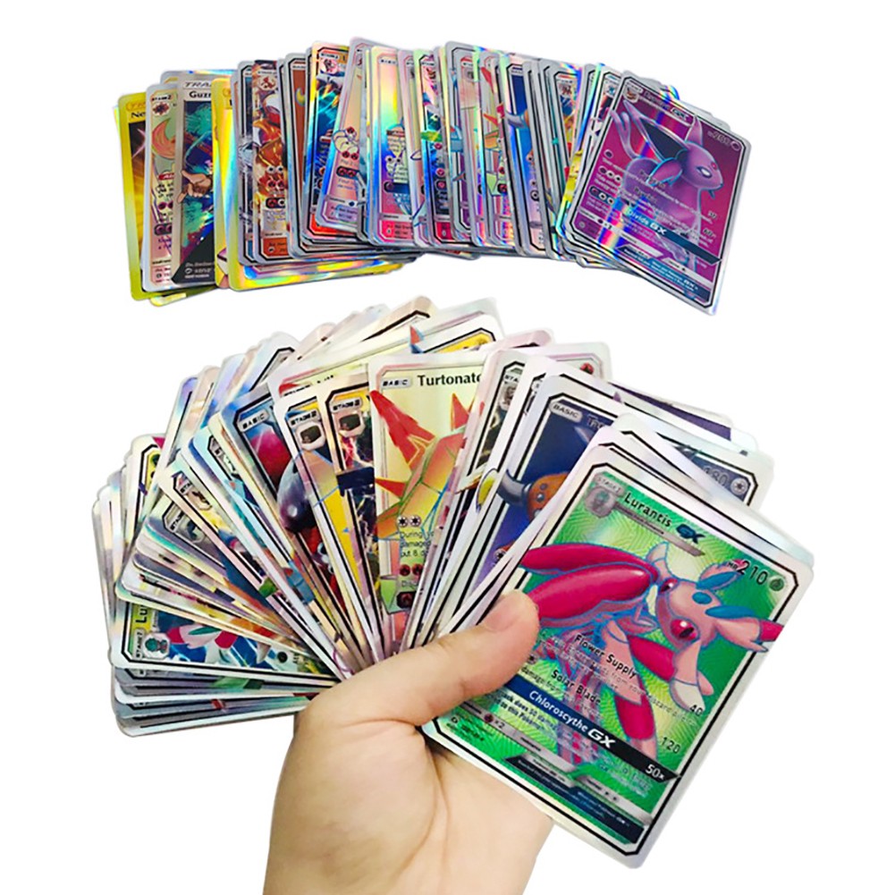 Set 100 thẻ bài chơi game pokemon cao cấp độc đáo