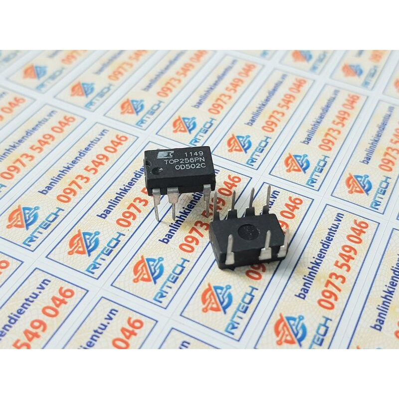 [Combo 3 chiếc] TOP256PN , TOP256P TOP256 IC nguồn công suất 21w DIP-7