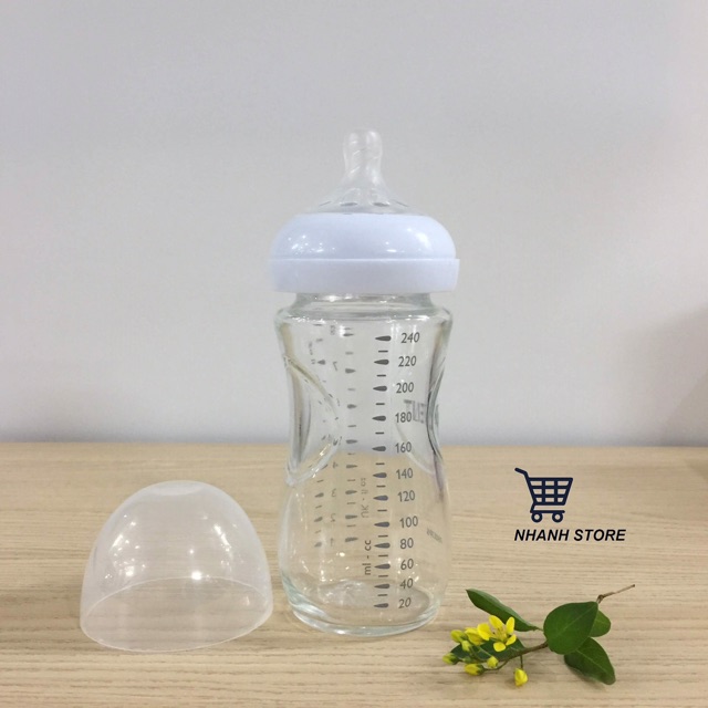 Bình Sữa Thủy Tinh Philips Avent Natural 120-240 ml