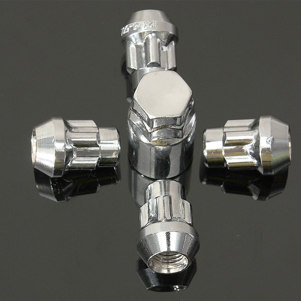 Set 4 Bu Lông 12x1.5mm 60 Độ Chống Trộm Kèm Chìa Khóa X39