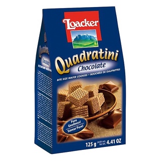 Bánh Xốp Quadratini Loacker 125g
