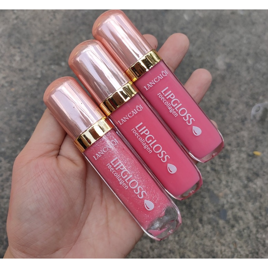 Son bóng màu dưỡng môi quyến rũ lipgloss collagen