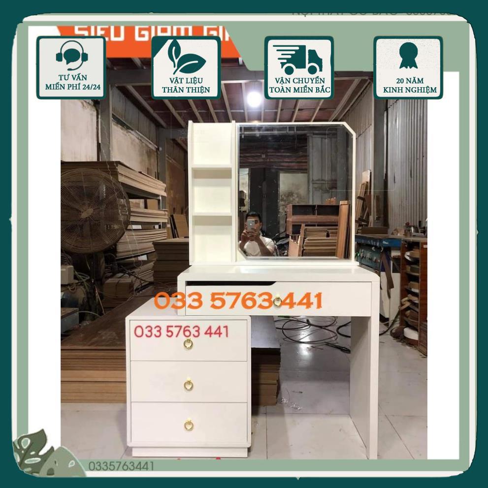 GIÁ GỐC - Bàn trang điểm đẹp thiết kế thông minh tùy chỉnh kích thước gỗ MDF phủ melamine