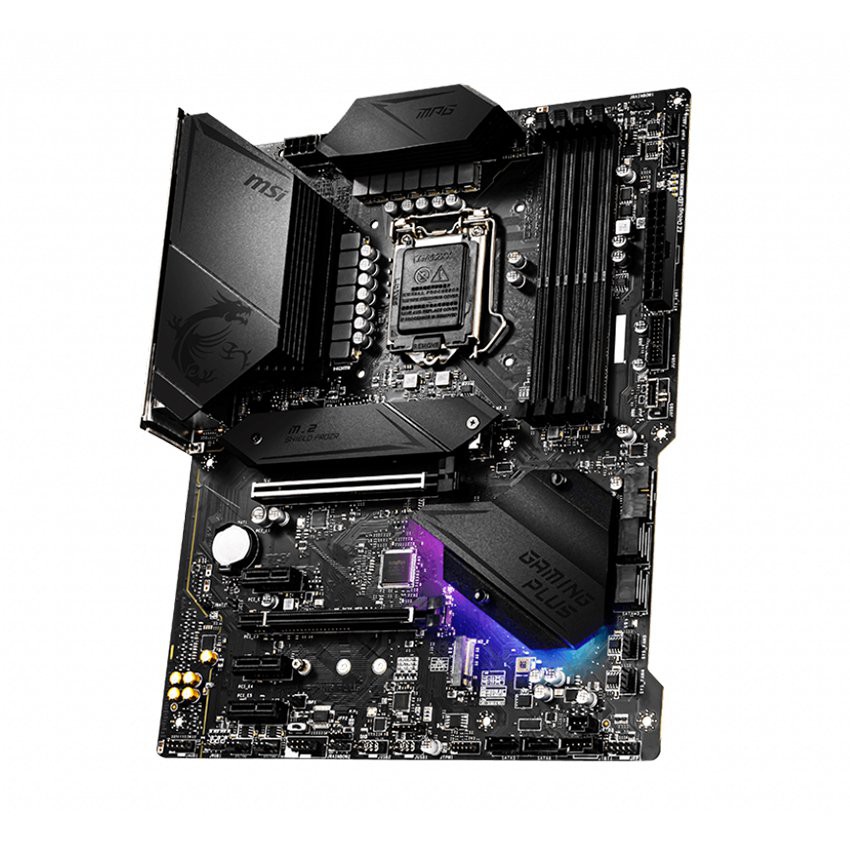 Bo mạch chủ - Mainboard MSI MPG Z490 GAMING PLUS (Intel Z490, Socket 1200, ATX, 4 khe RAM DDR4