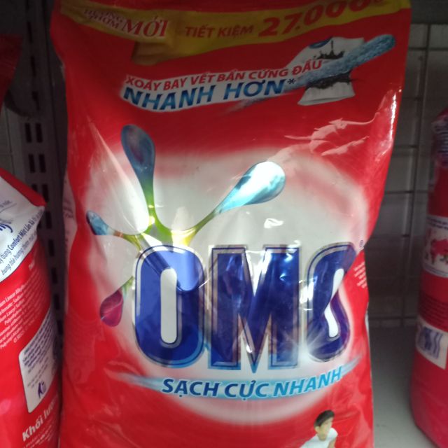 Bột giặt OMO đỏ 6kg