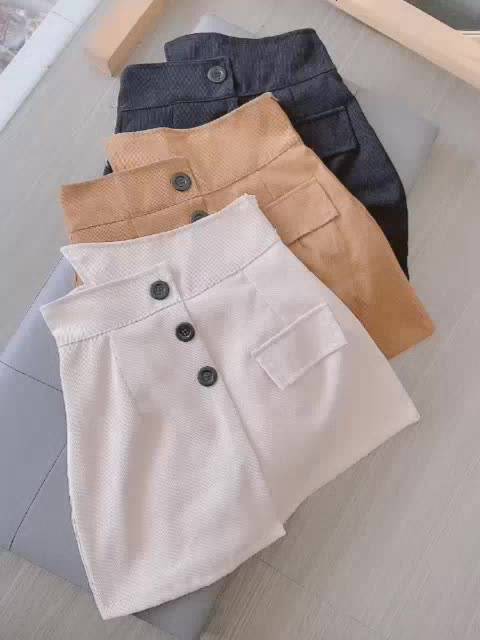 XẢ KHO_Chân váy chữ A lưng cao nhung tăm chất dày dặn - CV01 | BigBuy360 - bigbuy360.vn