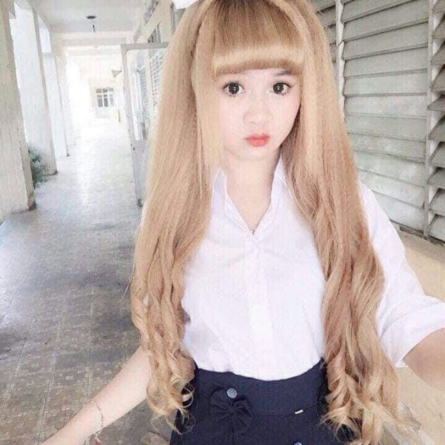 Tóc giả nguyên đầu hoftace